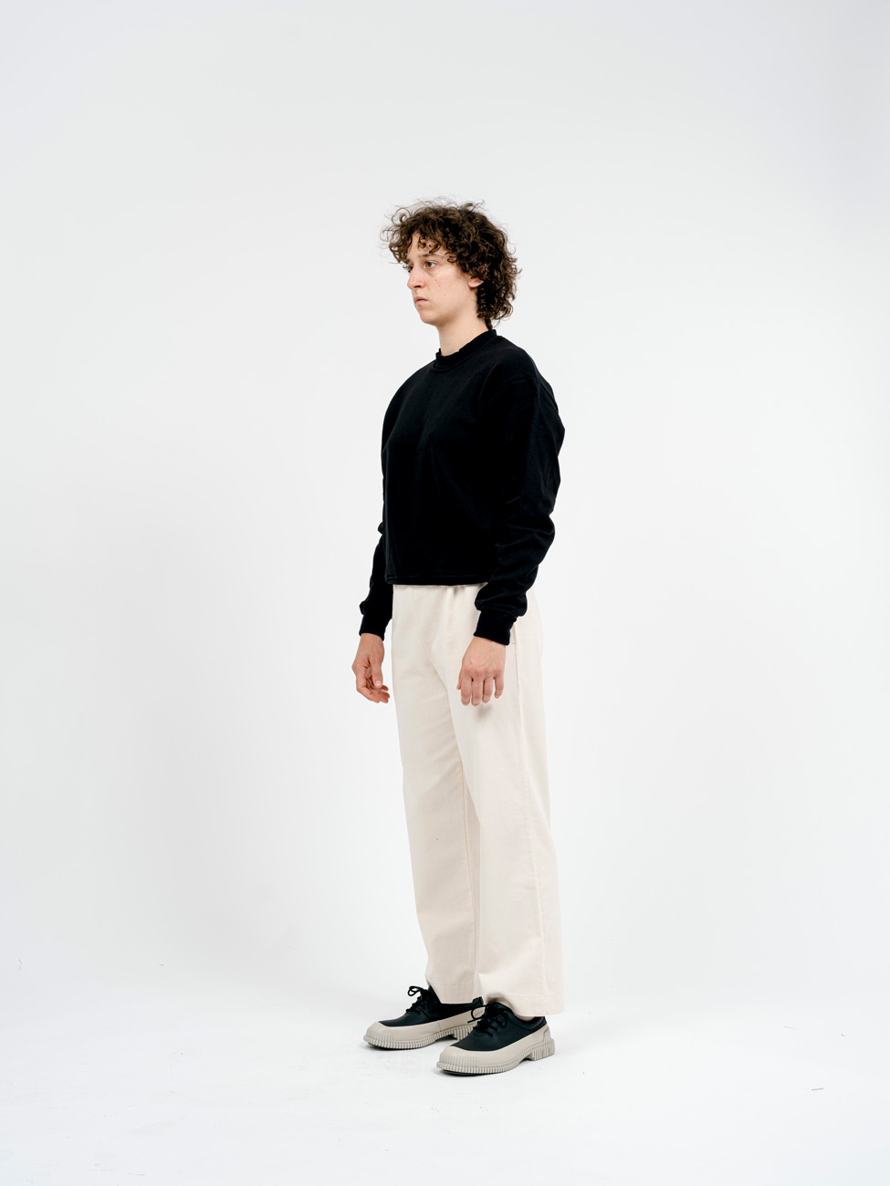 Bastidaforwork workwear uniforme design sustainable koshu sweatshirt black 2