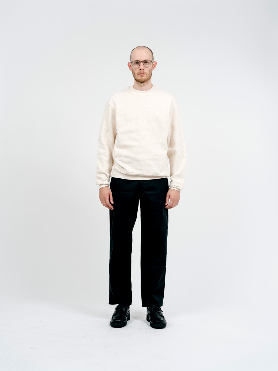 Bastidaforwork workwear uniforme design sustainable koshu sweatshirt natural 2