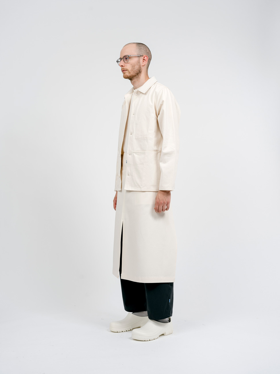 Bastidaforwork workwear uniforme design sustainable obu apron natural 2