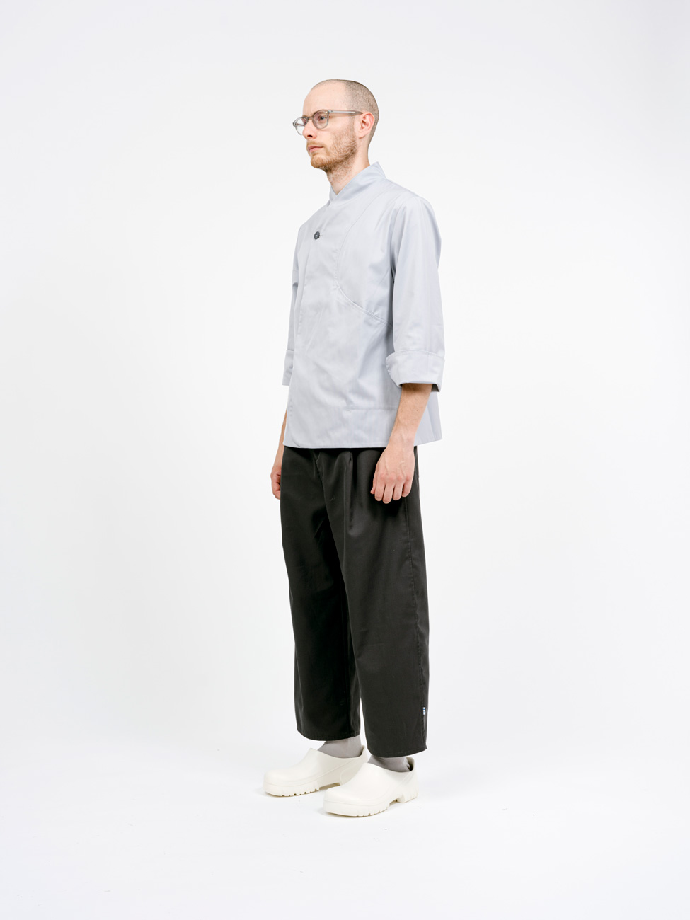 Bastidaforwork workwear uniforme design sustainable saijo jacket alum grey 3