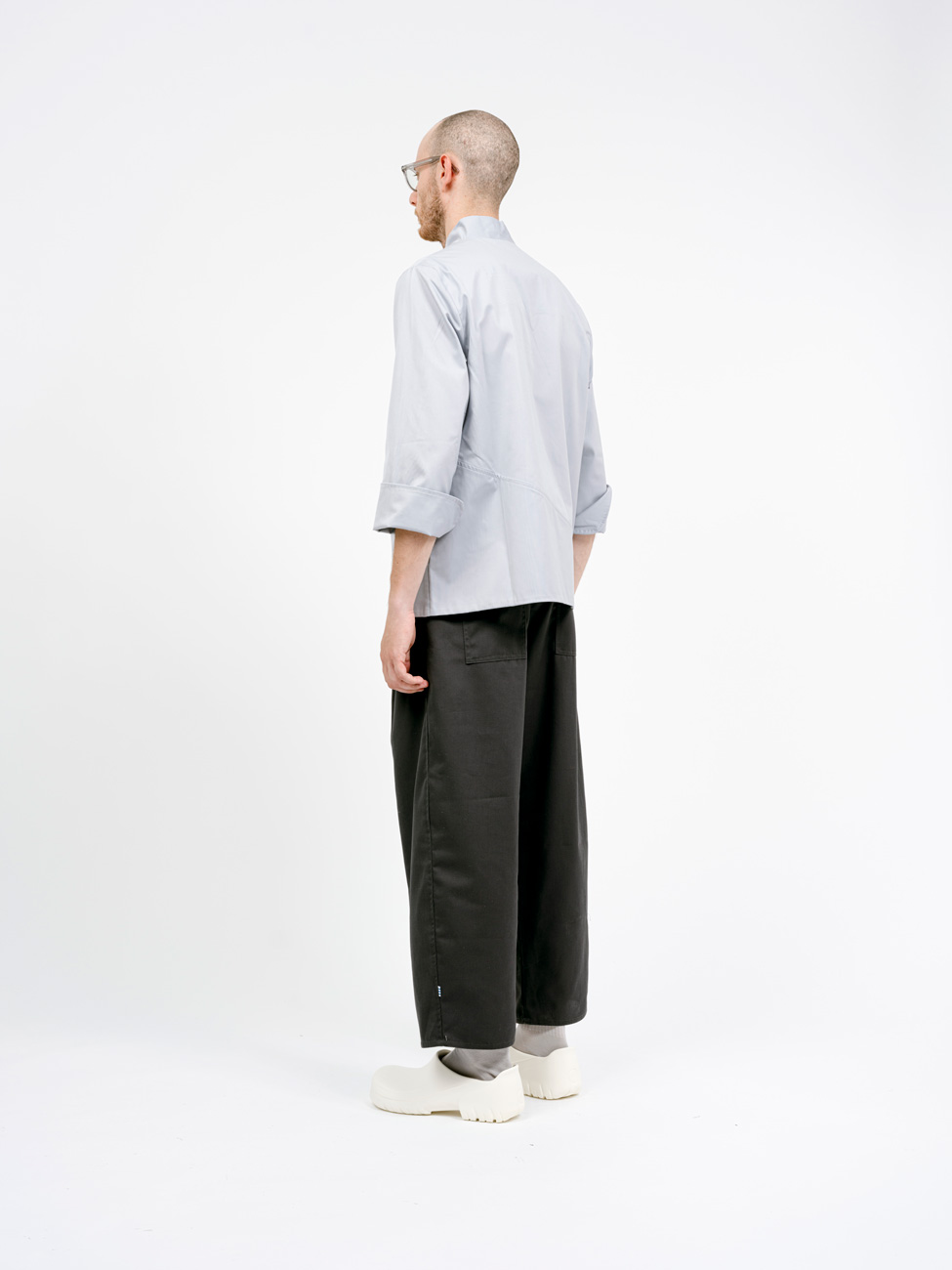 Bastidaforwork workwear uniforme design sustainable saijo jacket alum grey 4