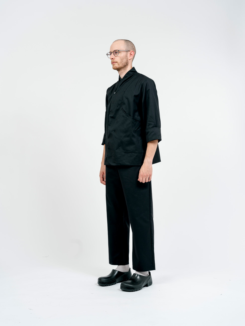 Bastidaforwork workwear uniforme design sustainable saijo jacket black 2