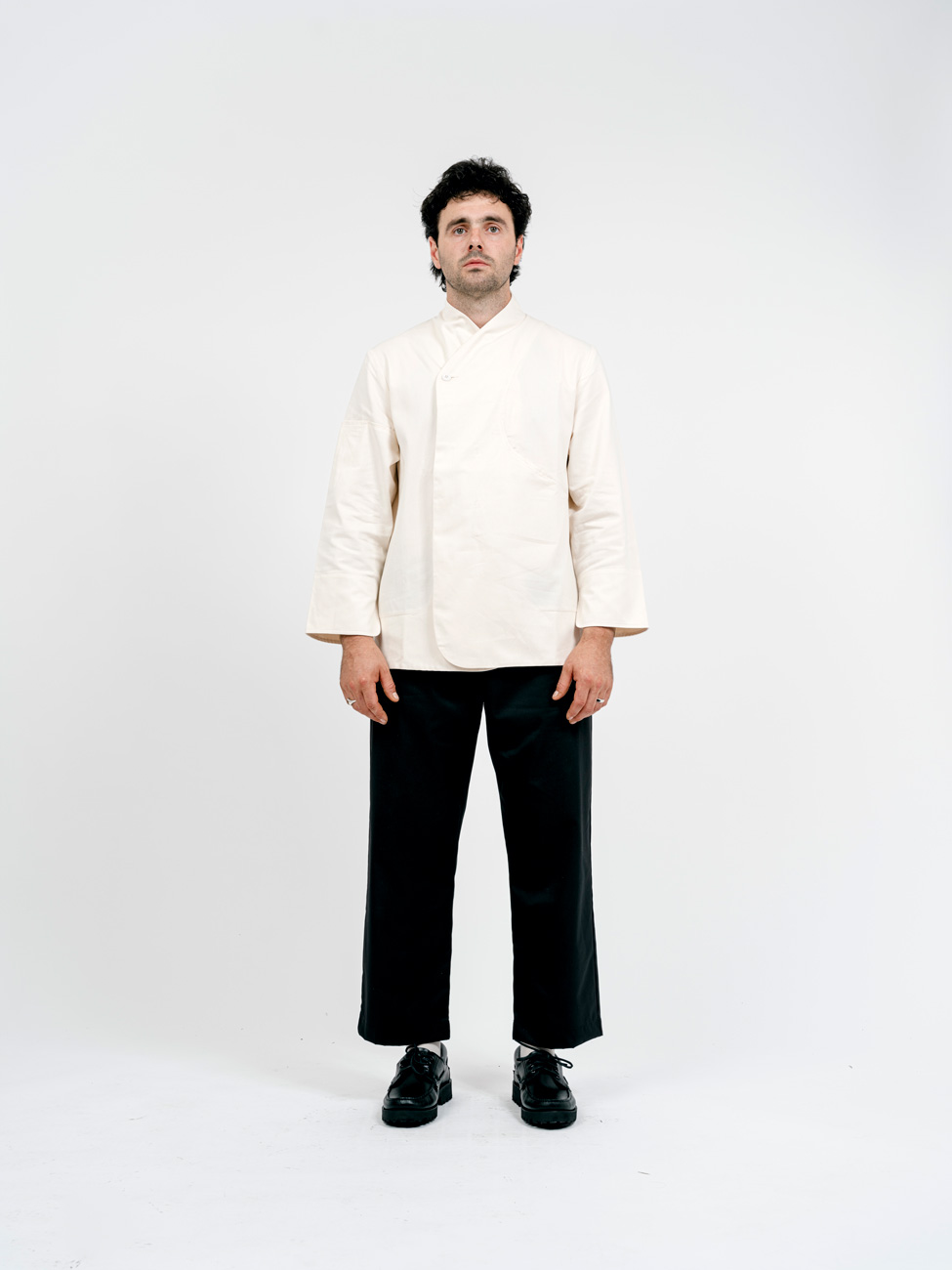 Bastidaforwork workwear uniforme design sustainable saijo jacket natural 1