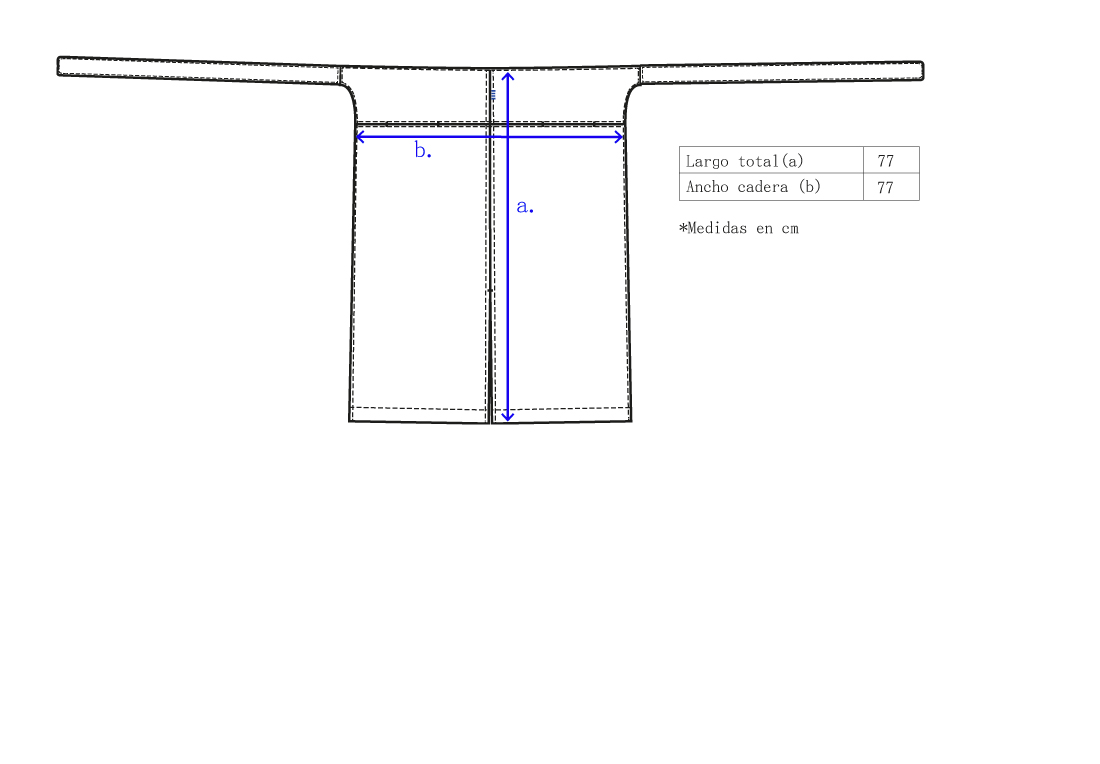 bastidaforwork measurments obu apron uniform workwear 1