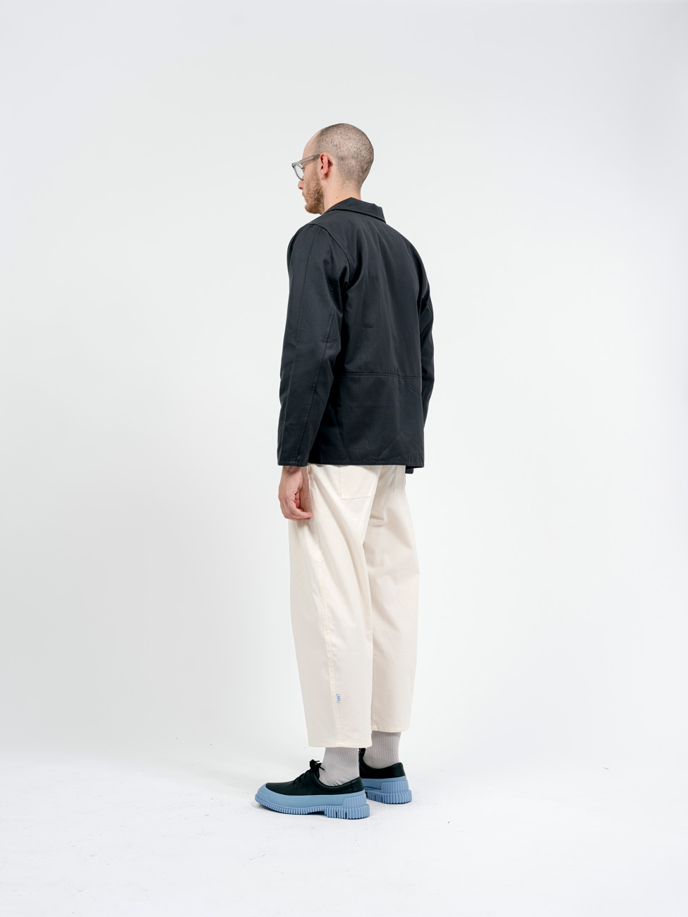 Bastidaforwork workwear uniforme design sustainable fuchu shirt charcoal 4