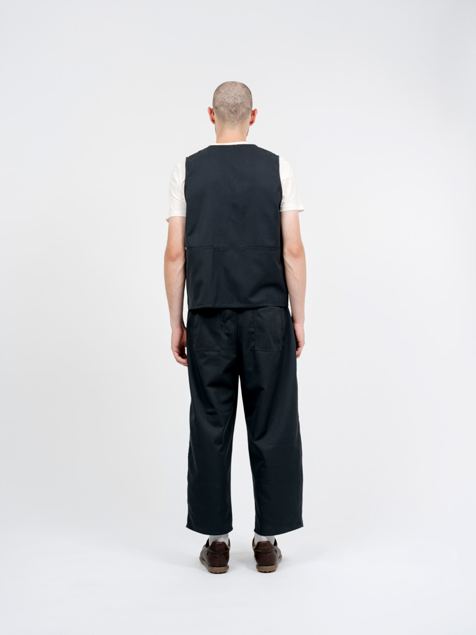 Bastidaforwork workwear uniforme design sustainable fuji vest charcoal 3