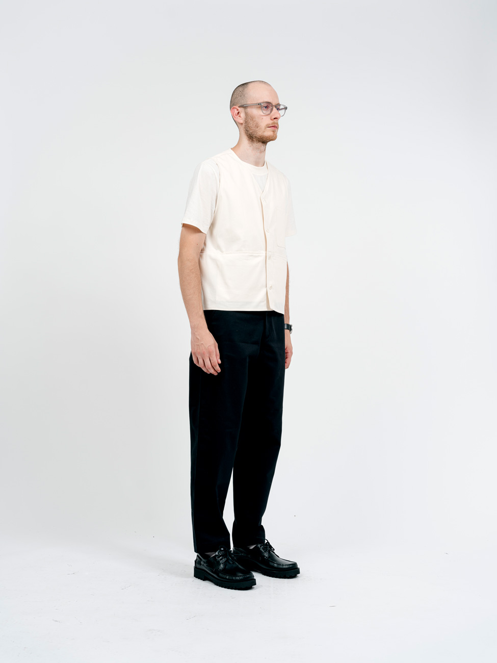 Bastidaforwork workwear uniforme design sustainable fuji vest natural 3