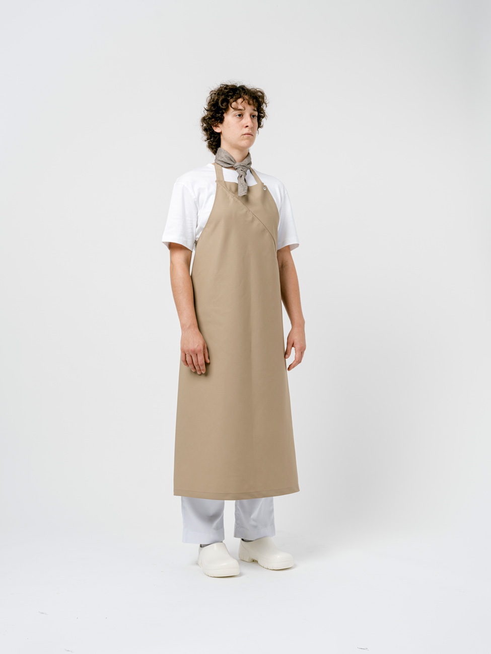 Bastidaforwork workwear uniforme design sustainable itami scarf herringbone 3 1