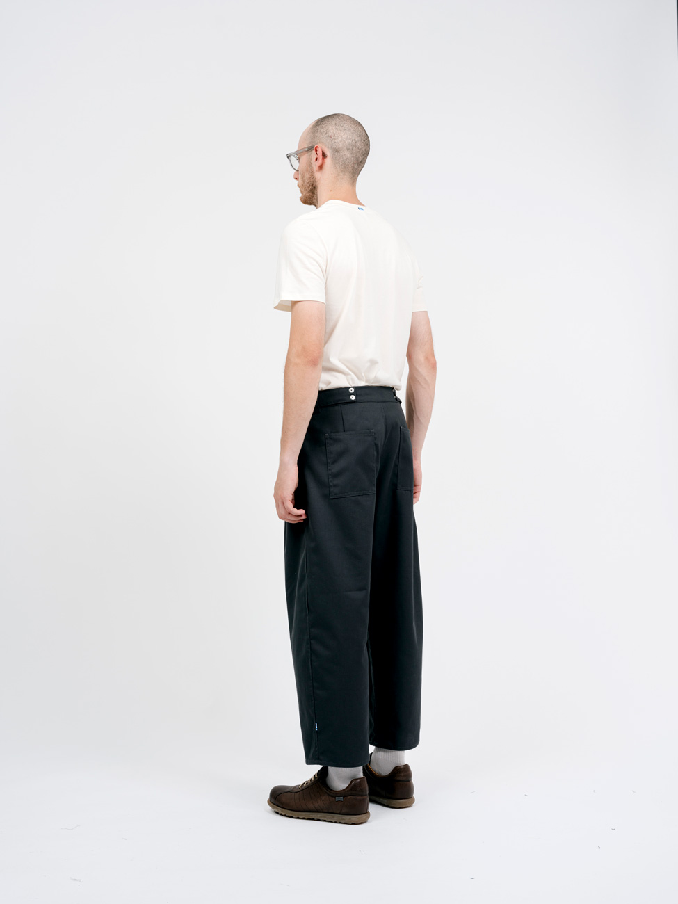 Bastidaforwork workwear uniforme design sustainable noto pant charcoal 4