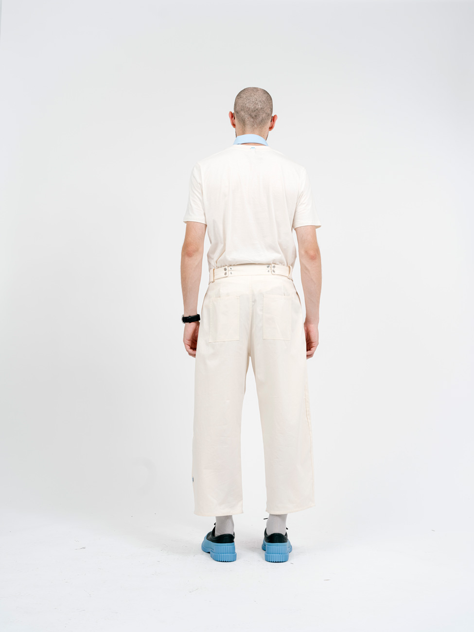 Bastidaforwork workwear uniforme design sustainable noto pant natural 5