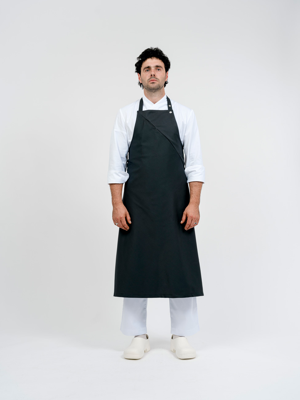 Bastidaforwork workwear uniforme design sustainable tone apron charcoal 1