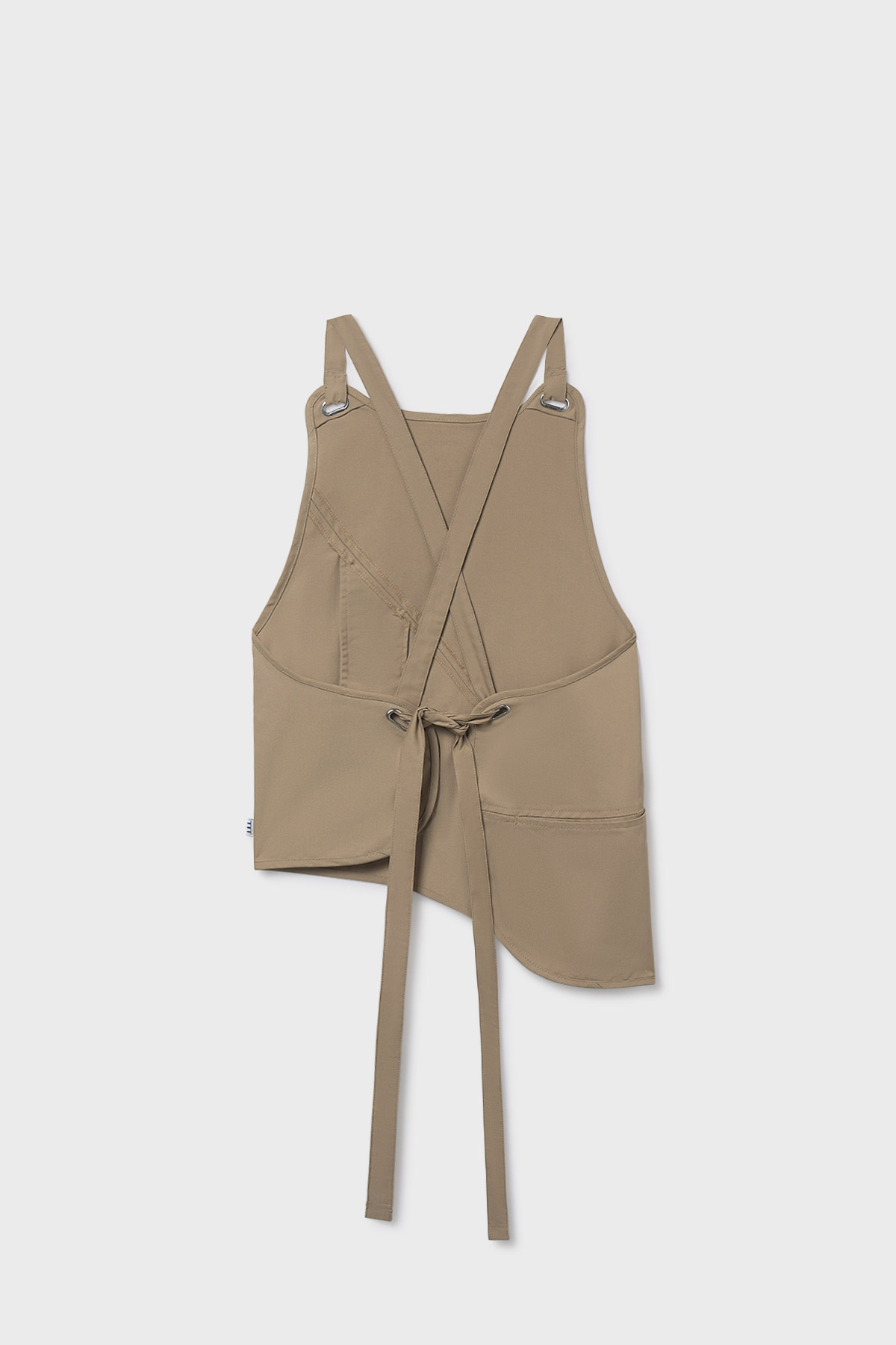 bastida for work workwear uniforme sustainable apron mori caramel G