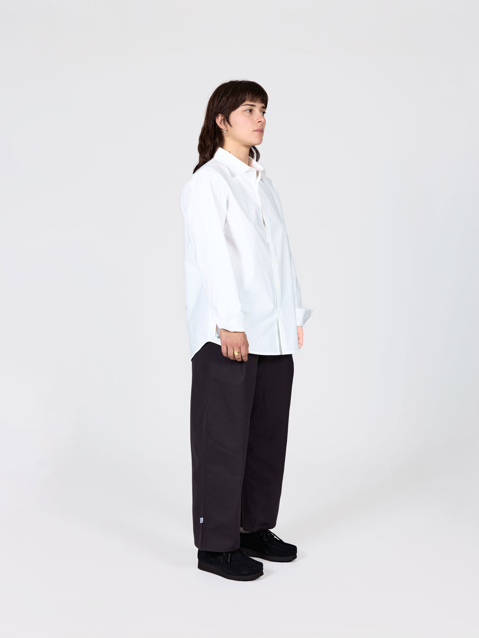 bastida for work workwear uniforme sustainable shirt asahi white B