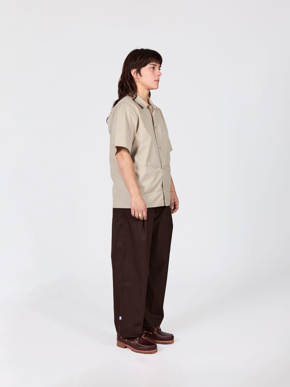 bastida for work workwear uniforme sustainable shirt otsu clay C