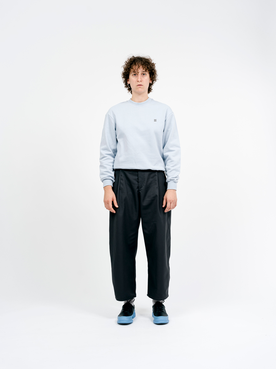 bastida for work workwear uniforme sustainable koshu sweatshirt joan manel print 05